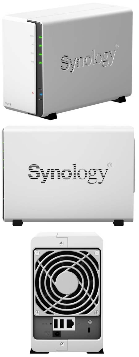Новая файлопомойка от Synology - DiskStation DS212j